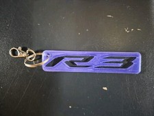 Yamaha R3 Keychain Purple Glow In The Dark Keychain 