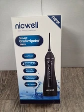 Nicwell Water Dental Flosser Teeth Pick - Cordless Portable 4 Modes Rechargeable