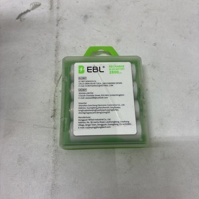 EBL Lot AA  Rechargeable Batteries Qty 4