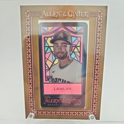 2024 Topps Allen & Ginter JORDAN LAWLER RC Mini Stained Glass #99 AZ Diamondback