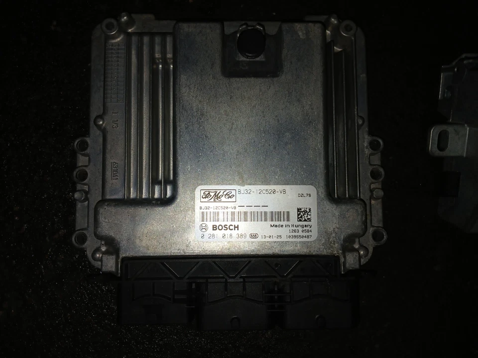 RANGE ROVER EVOQUE ECU KIT + KEY BJ32-12C520-VB 2.2 DIESEL AUTO 2011-2015 ~ - Image 3 of 4