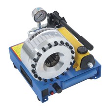 Portable Hydraulic Hose Crimper Pipe Crimping Machine With 8 Set Dies 0.24"-1.1"