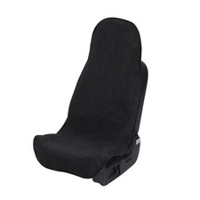 Waterproof Car Seat Cover Universial Fits Car Sweat Towel 1 PC Front Seat Black