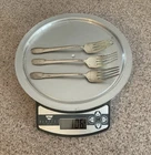 Wallace Troubadour Sterling Silver Dinner Forks Set of 3 – 6.5” – 106g .925