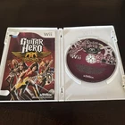 Guitar Hero Aerosmith - Nintendo Wii [Game only] w/ Case & Manual- No Cover Art
