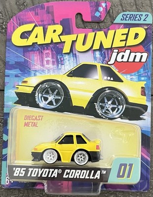Car Tuned Series 2 JDM '85 Toyota Corolla #01 Yellow New 2025 | eBay