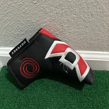 Odyssey DFX Blade Putter Golf Head Cover Black / White / Red NEW OTHER