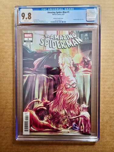 The Amazing Spider-Man, Vol. 7 #1E Nimit Malavia Variant CGC 9.8 - Marvel Comics