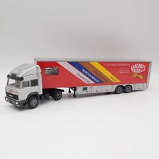 Valigia Albedo 1:87 Iveco TurboStar autoarticolato Magneti Marelli F1 Racing Equipment