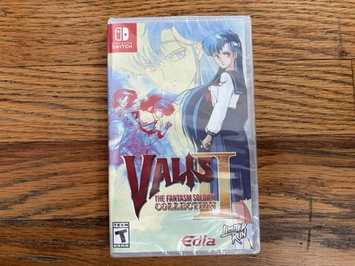 Valis: The Fantasm Soldier Collection II Nintendo Switch Limited Run Brand New