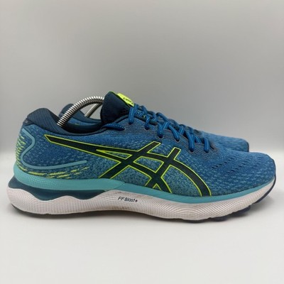 ASICS GEL-Nimbus 24 Mens Size 10 Running Shoes FF Blast+ Blue 1011B359