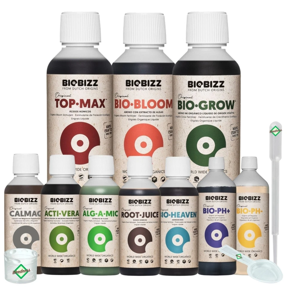 BioBizz Dünger Try Pack Naturdünger NPK Grow Outdoor & Indoor Pflanzen Garten - Bild 2 von 4