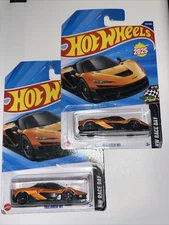 TWO Hot Wheels HW Race Day 6/10 McLaren W1 142/250 New For 2025 Orange SCUFFED