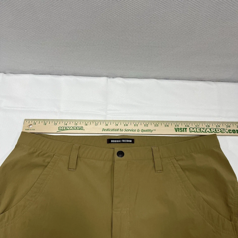Pantalones Cortos Gramicci Original Freedom Para Hombre 36x11” Beige Senderismo Escalada Gorpcore Foto 2 de 4