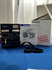 Polaroid Instant Camera M 635 CL Educational Camera Teacher Rare Rainbow Vintage
