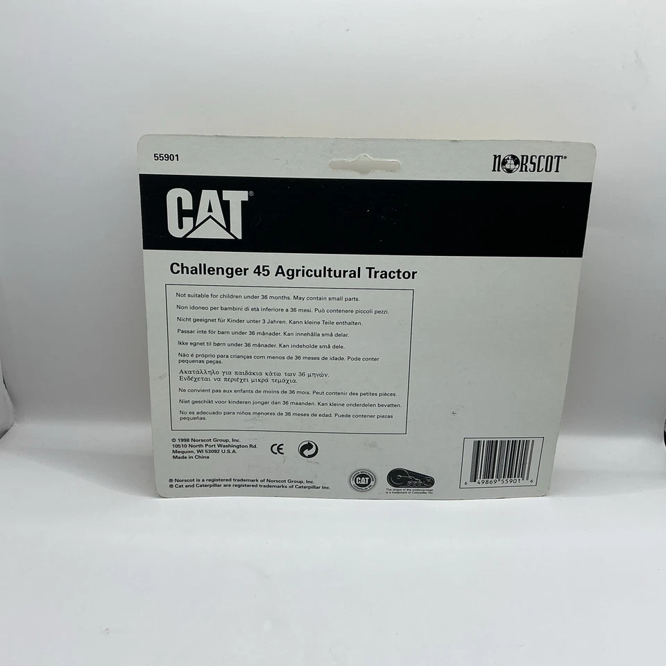 Norscot CAT Challenger 45 Agricultural Tractor 1/64 -Vintage Norscot 55901 - Image 2 of 4