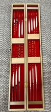 Kinchachi Fish Float Box with 12 Float Sticks, Fishing Gear, Used, Japan