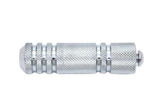 V-Twin 21-0357 Chrome Knurled Five Grooved Shifter Peg for Harley