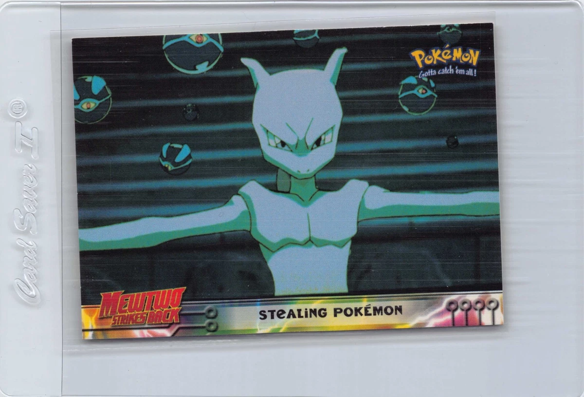 pokemon mewtwo strikes back cards value 150 Colorless Reflective Barrier (20) During your opponents next turn Pokemon Topps 1999 Movie Edition
