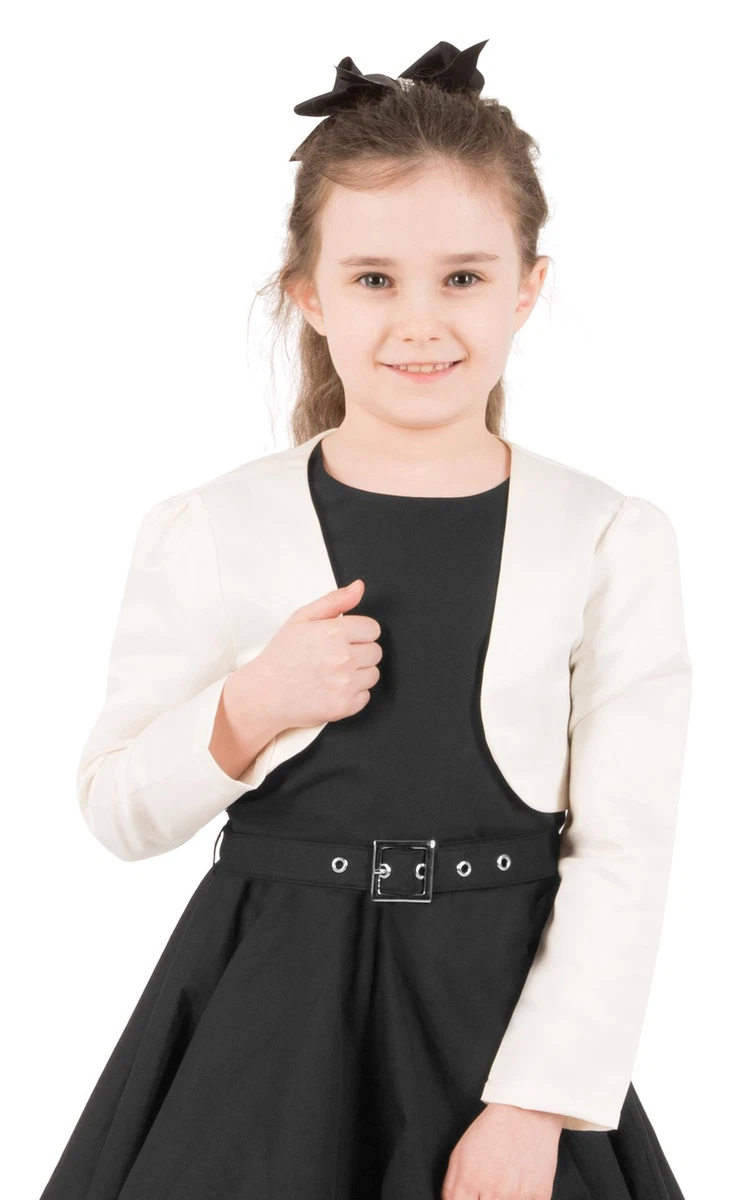 Bolero Fille Fiveloaves Twofish – Blanc – Taille SM (6/8 Ans) – Neuf Avec étiquettes