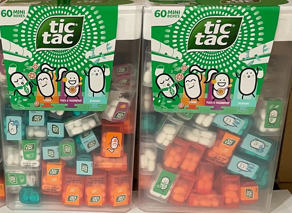 Mini paquetes de 120 mini mentas Tic Tac a granel de viaje 4 sabores mejor por fecha 26/12 - Imagen 1 de 1