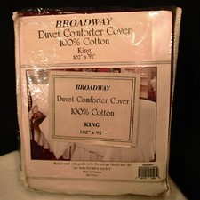 Broadway King Duvet Comforter Cover - Burgundy 102" x 92"