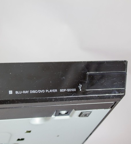 Sony BDP-S5100 3D Blu-Ray/DVD Player mit integriertem WLAN wie besehen OHNE FERNBEDIENUNG - Bild 2 von 12