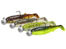 Savage Gear Cannibal Shad Mix 6.8cm 3g+5g #1/0 4+4pcs Esche Siliconiche COLORI