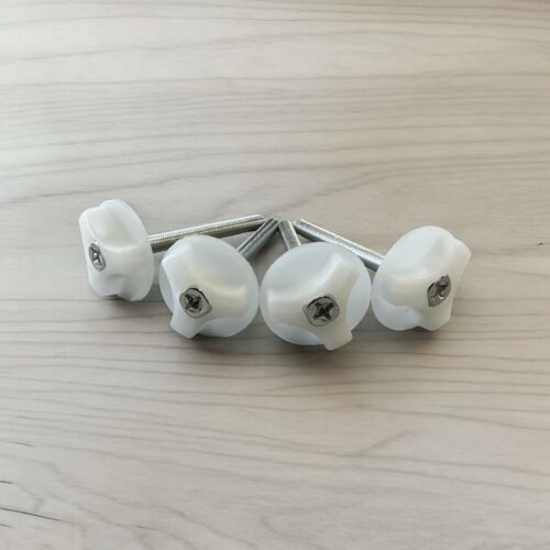 4 X M8 HEADBOARD BOLTS SCREWS WITH FIXED WASHERS FIXINGS FOR DIVAN BED 90mm - Picture 4 of 5