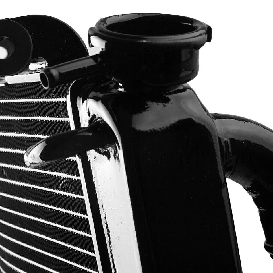 Radiador de motocicleta para Suzuki Hayabusa GSX1300R 1999-2007 2006 aluminio negro Foto 4 de 4