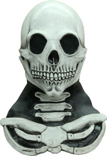 Ghoulish Productions Long Neck skull Latex Face Mask Horror Halloween Cosplay