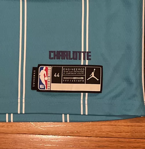 Men's Jordan Brand LaMelo Ball Teal Charlotte Hornets Authentic Player Jersey - Icon Edition