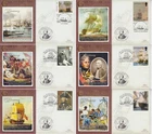 SET OF 10 BENHAM COVERS GREAT BRITAIN OUR ISLAND'S HISTORY 2010 LORD COLLINGWOOD