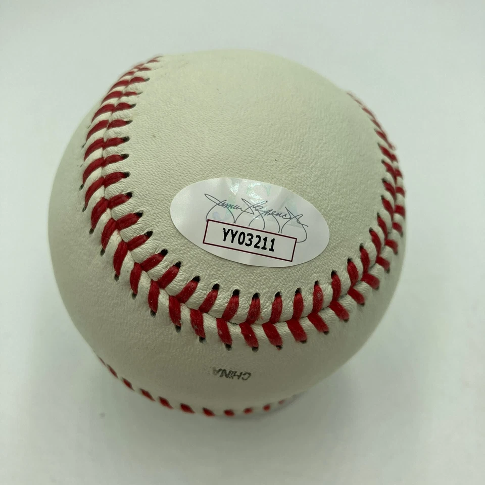 Hank Aaron Signed Vintage 1970's Atlanta Braves Baseball JSA COA - Image 3 of 4