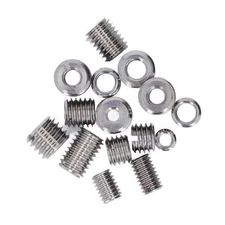 75Pcs Stainless Steel Threaded Inserts Nuts Assortment Kit For Thread Repairing
