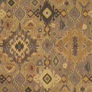 upholstery zepher jacquard southwest regal heavy chocolate fabric brown