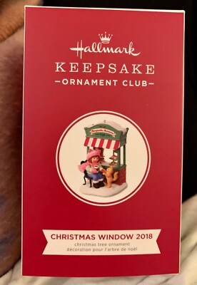 Hallmark Keepsake Christmas Window 2018 KOC Member Exclusive 16th In Series B1