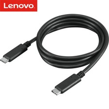 Genuine Lenovo USB-C Cable 10Gbps 60W 20V 3A for ThinkPad Type C Dock Monitor 1m
