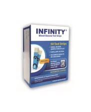 Infinity 50 Test Strips For Glucose Care