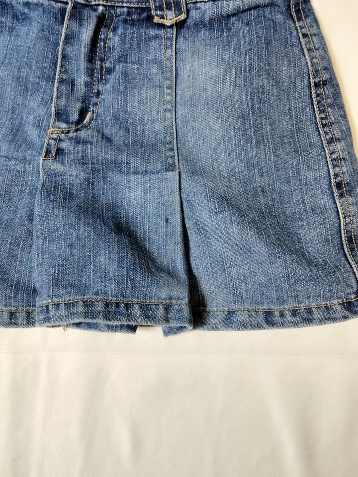 Pantalones Cortos/Falda Let me b Bongo Denim para Niñas Talla 10 Calce Ajustado Pierna Cónica Foto 2 de 4