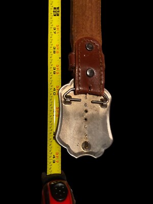 Tiger Eye Faux Simulated Brown Belt Men Ladies Leather 