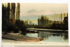 4251 postcard 38 RHONE ALPES ISÈRE GRENOBLE FRANCE POSTCARD 