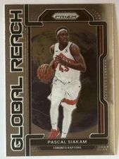 2021-22 Panini Prizm #7 Pascal Siakam Global Reach