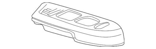 Carcasa del interruptor para Ford Explorer Sport Trac 2001-2002 (N/P 1L5Z-14524-AAE)