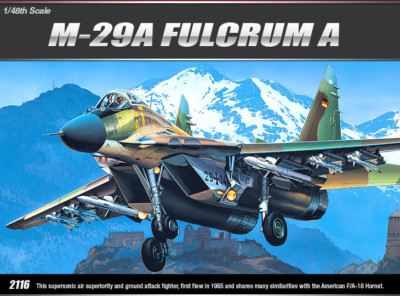 1/48 M-29A FULCRUM A #12263 ACADEMY HOBBY MODEL KITS