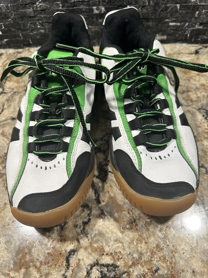 Туфли Prince Hornet зеленые черные теннис пиклбол сквош унисекс размер 5,5 для подростков - Изображение 2 из 4