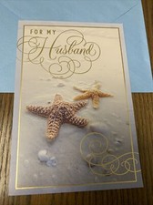 Happy Father’s Day For My Husband, My Heart 5.5”x 8” Hallmark Greeting Card