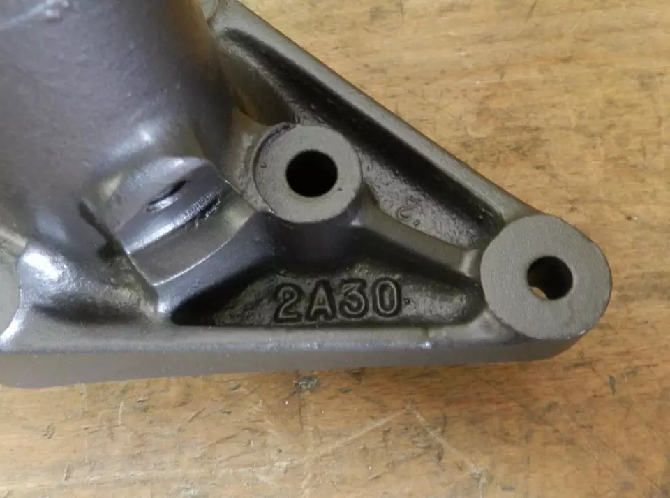 1952-56 Austin A30 Seven // Morris Minor 0,8 л I4 восстановленный водяной насос 2A30 с трубой - Изображение 4 из 4