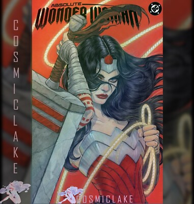 ABSOLUTE WONDER WOMAN #4 LACCHEI MEGACON FOIL VARIANT LTD 777   