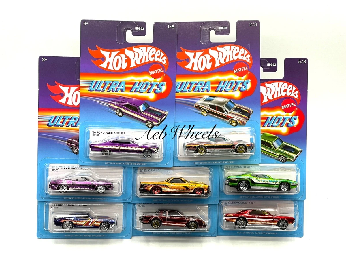 2022 Hot Wheels Target Ultra Hots Full Set of 8